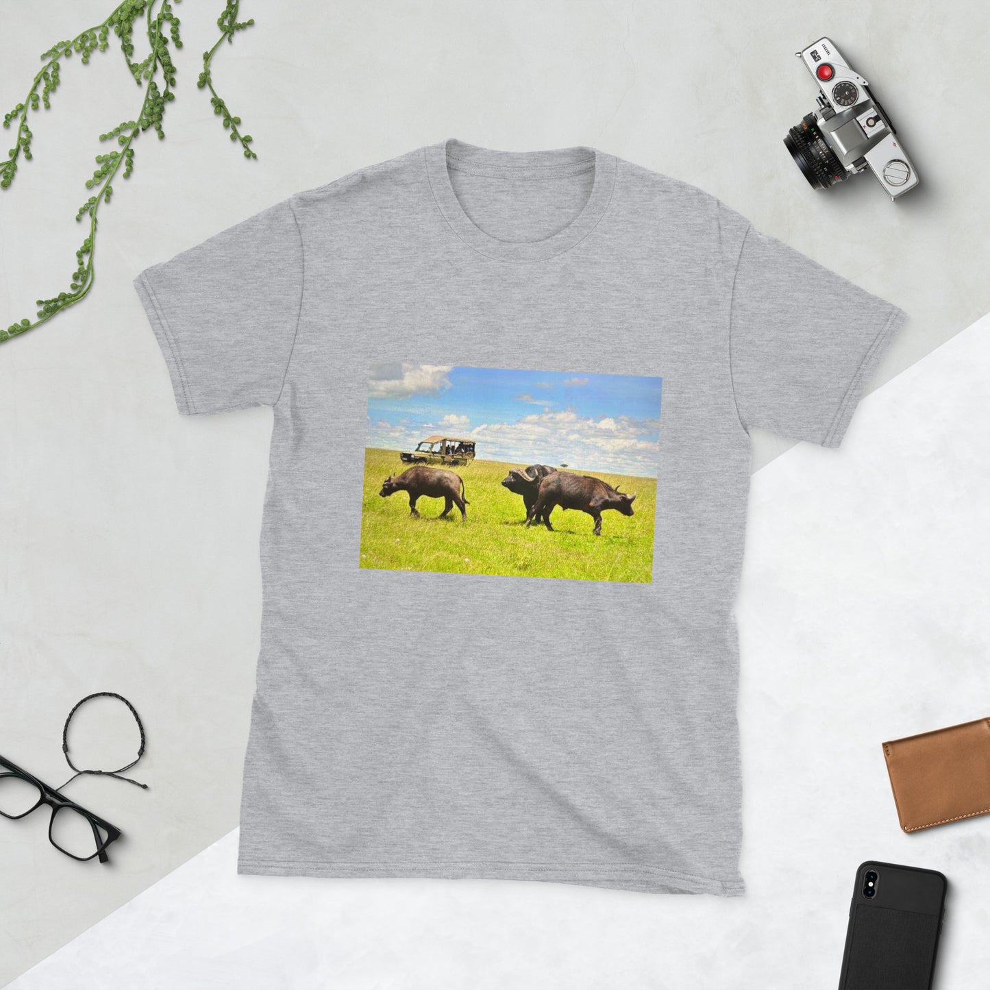 Kenya Creatures 5 Short-Sleeve Unisex T-Shirt