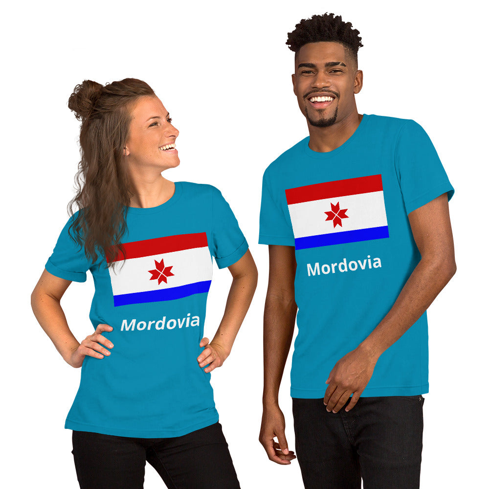 Mordovia flag Unisex t-shirt