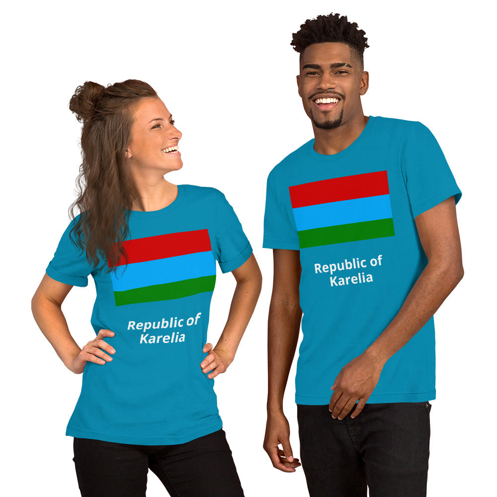 Republic of Karelia flag Unisex t-shirt