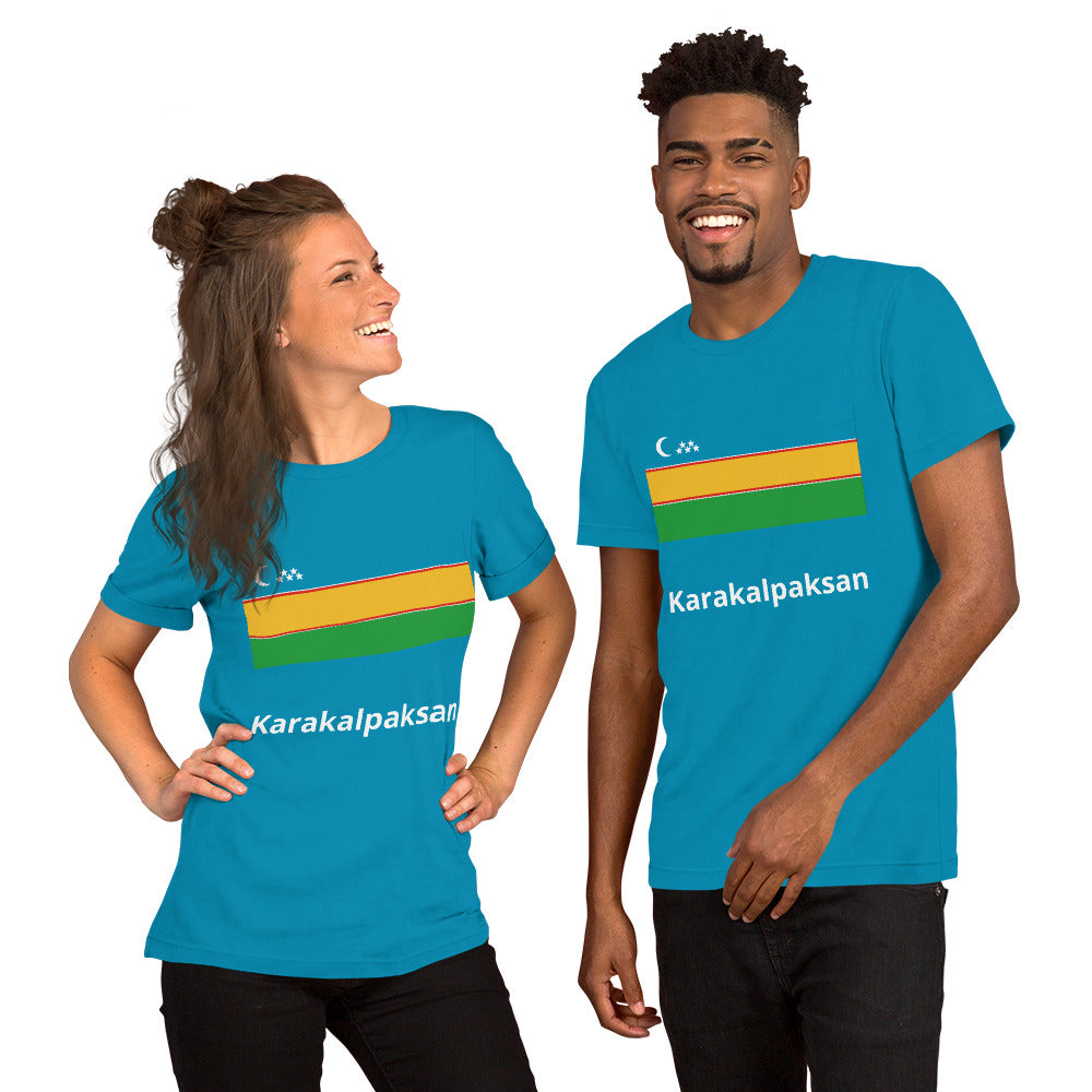 Karakalpakstan flag Unisex t-shirt