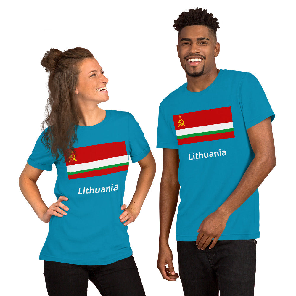 Lithuania flag Unisex t-shirt