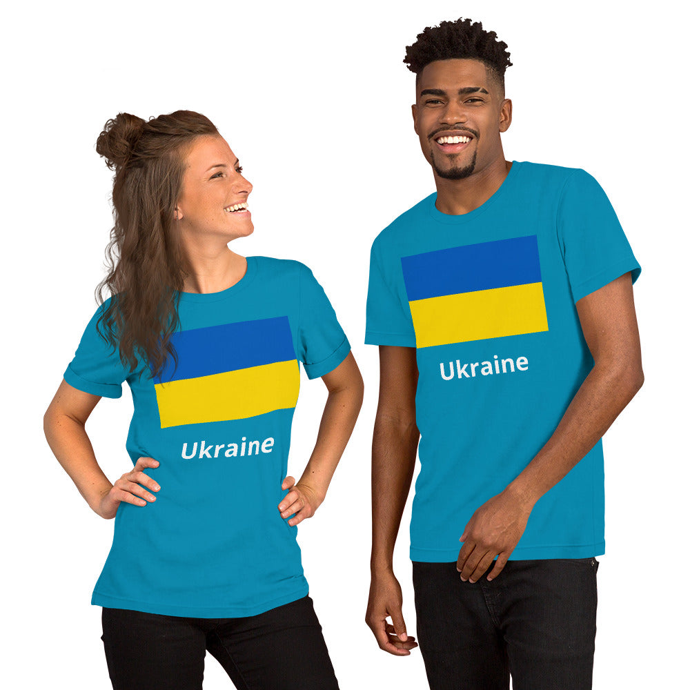Ukraine flag Unisex t-shirt