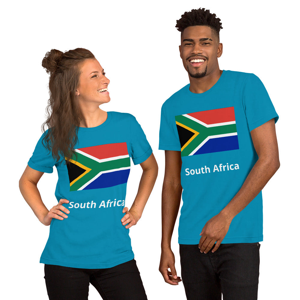 South Africa flag Unisex t-shirt