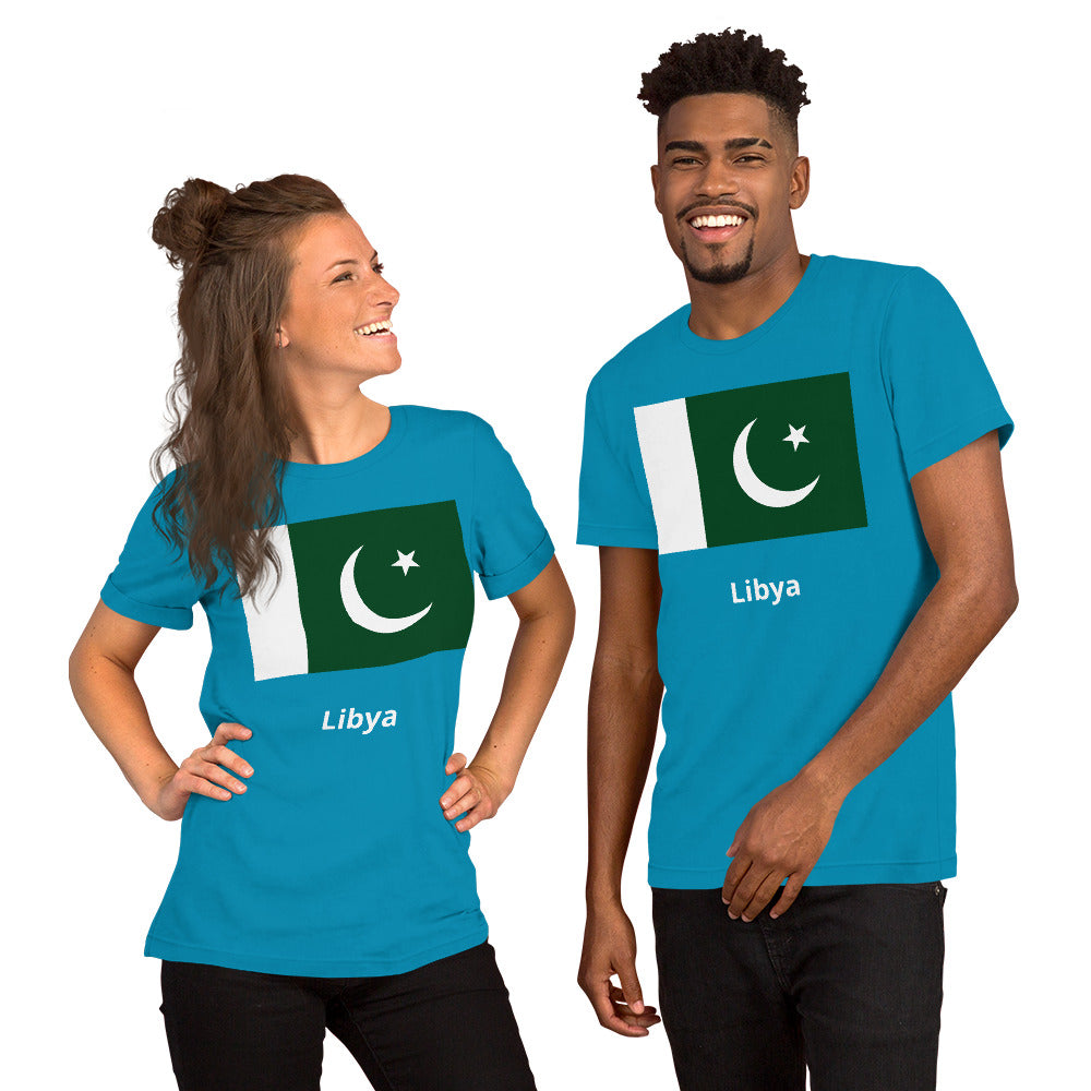 Libya flag Unisex t-shirt