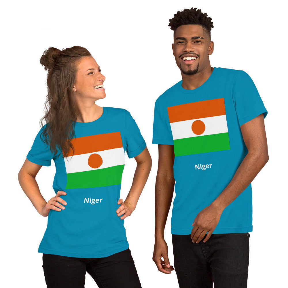 Niger flag Unisex t-shirt