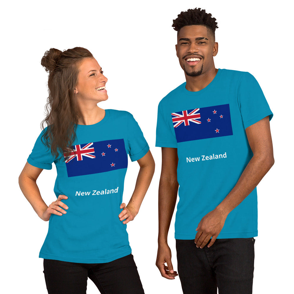 New Zealand flag Unisex t-shirt