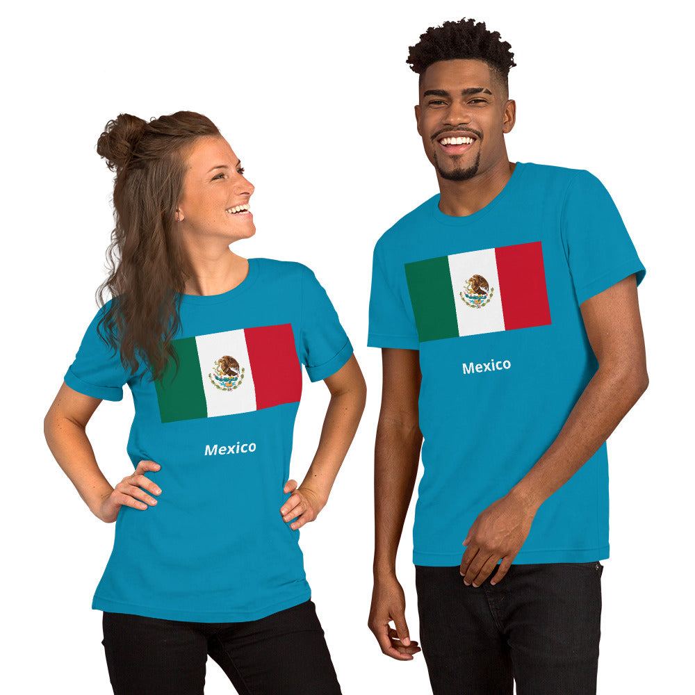 Mexico flag Unisex t-shirt