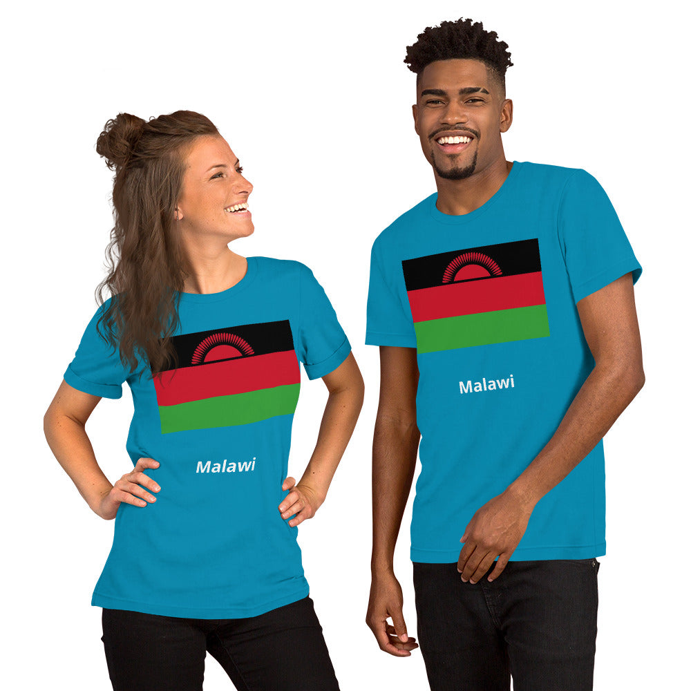 Malawi flag Unisex t-shirt