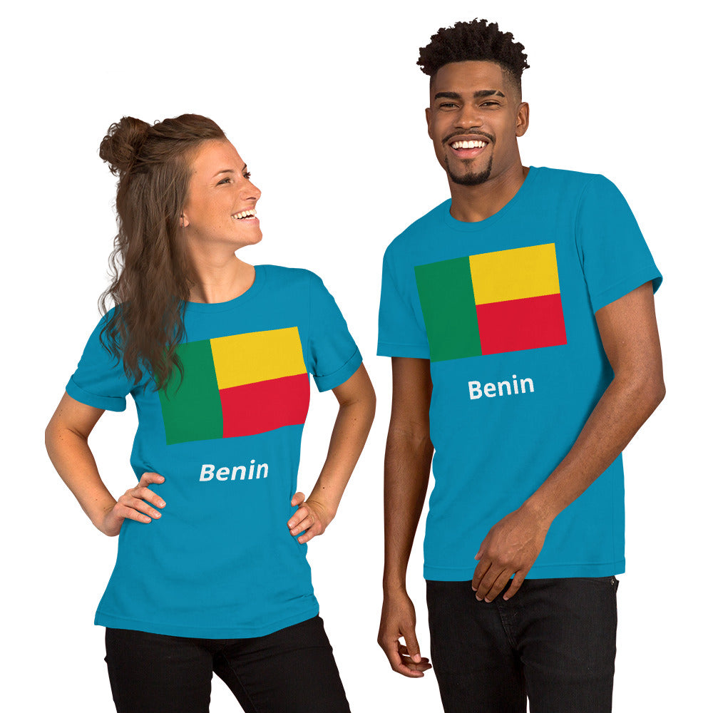 Benin flag Unisex t-shirt