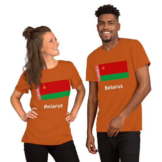 Belarus flag Unisex t-shirt