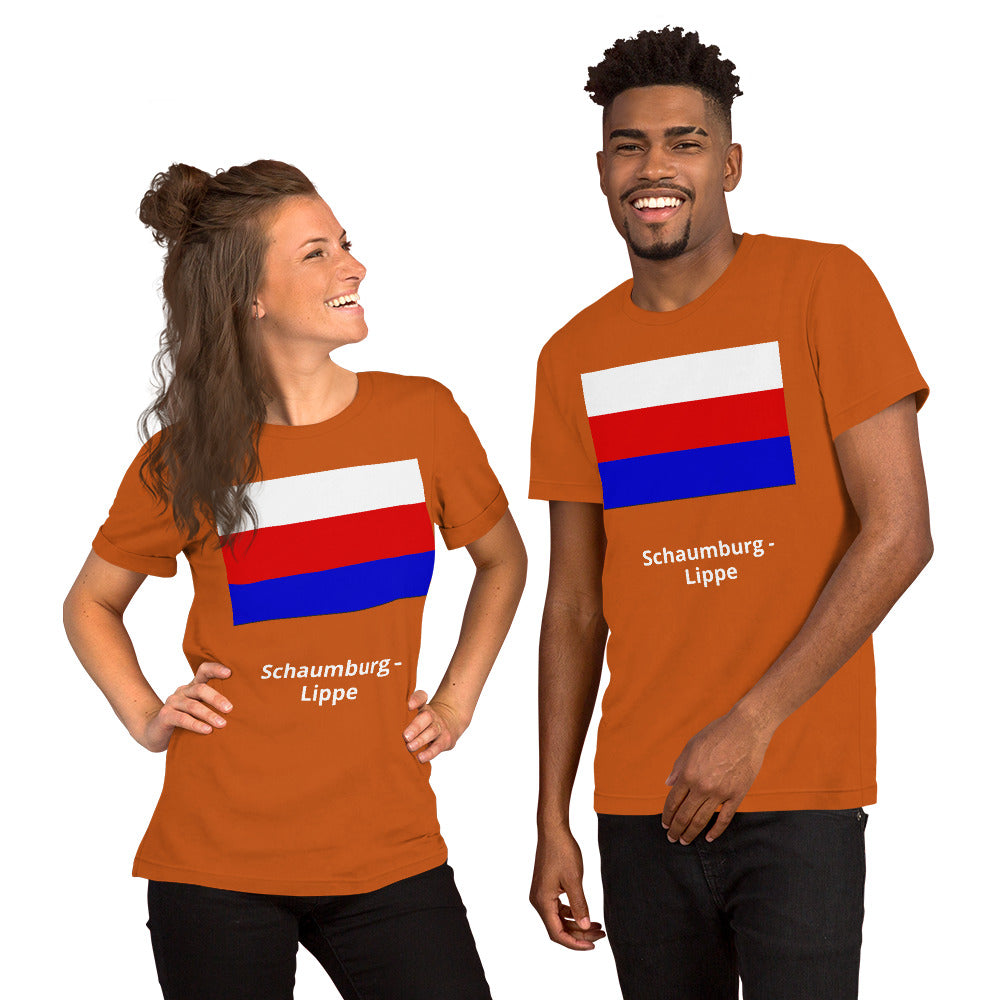 Schaumburg - Lippe flag Unisex t-shirt