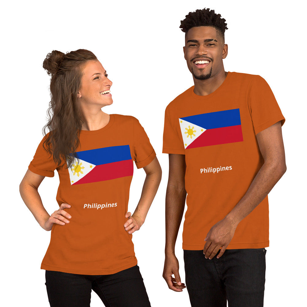 Philippines flag Unisex t-shirt