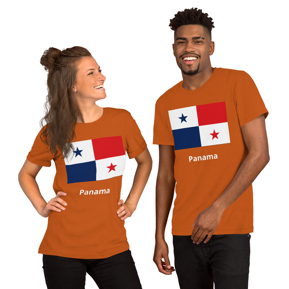 Panama flag Unisex t-shirt