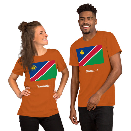 Namibia flag Unisex t-shirt