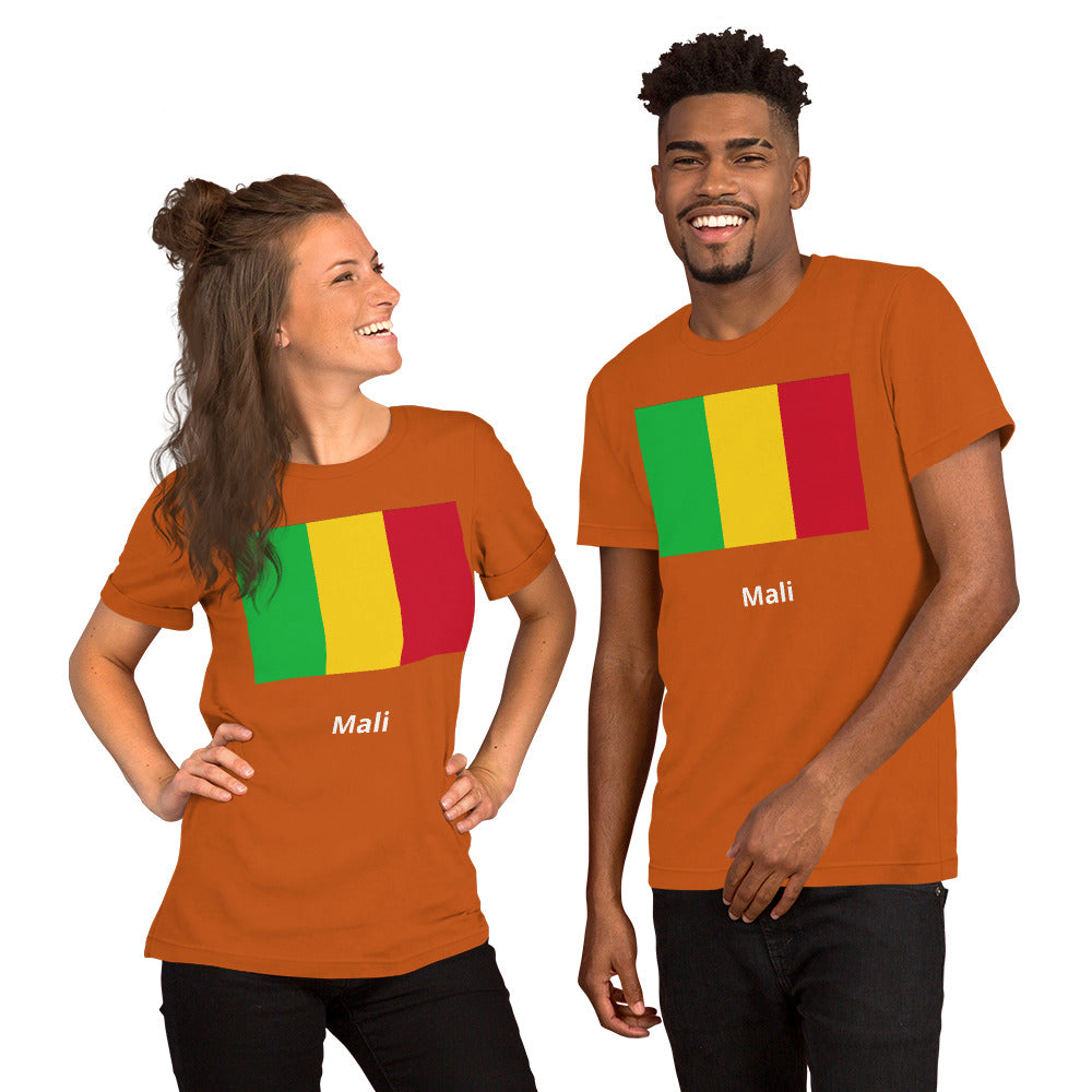 Mali flag Unisex t-shirt