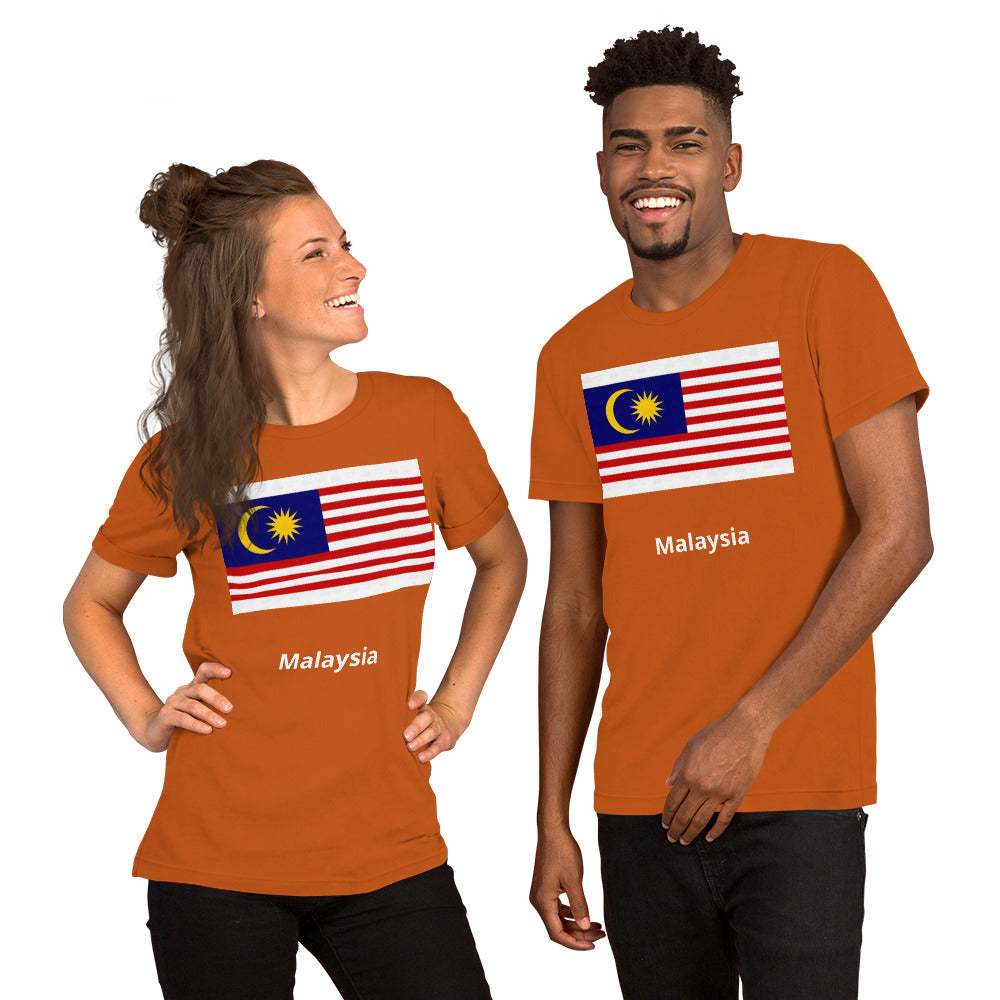 Malaysia flag Unisex t-shirt