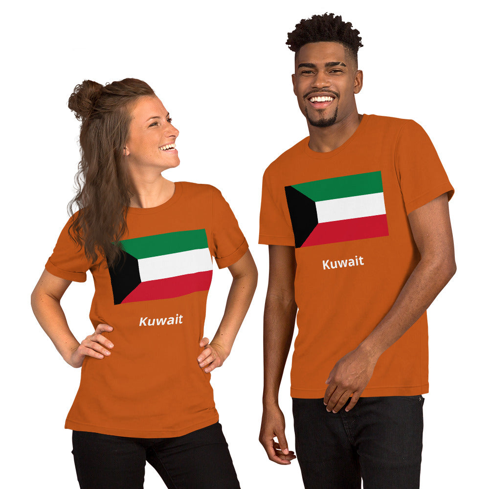 Kuwait flag Unisex t-shirt