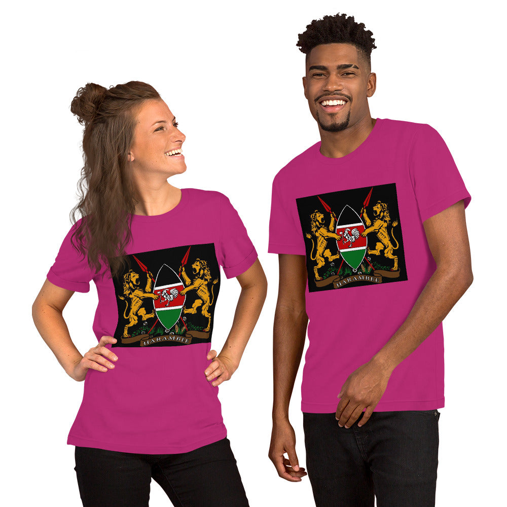 Kenya Harambee Unisex t-shirt