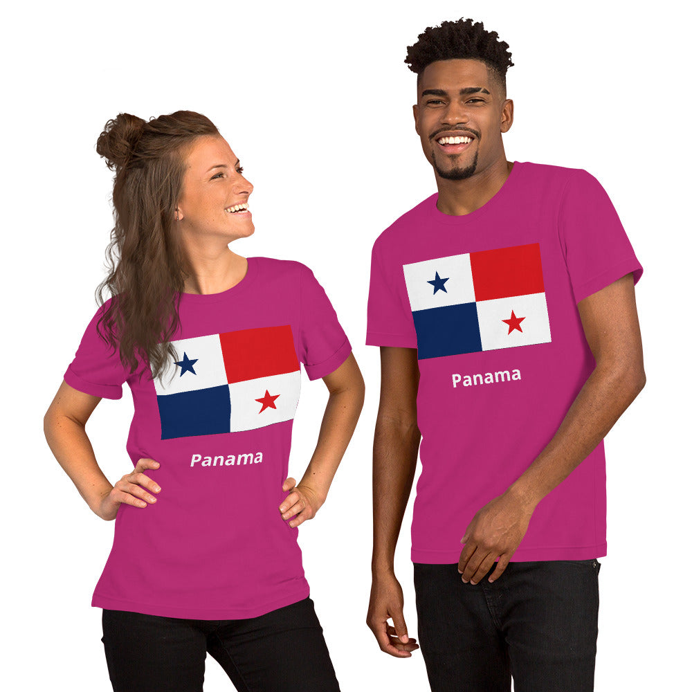 Panama flag Unisex t-shirt