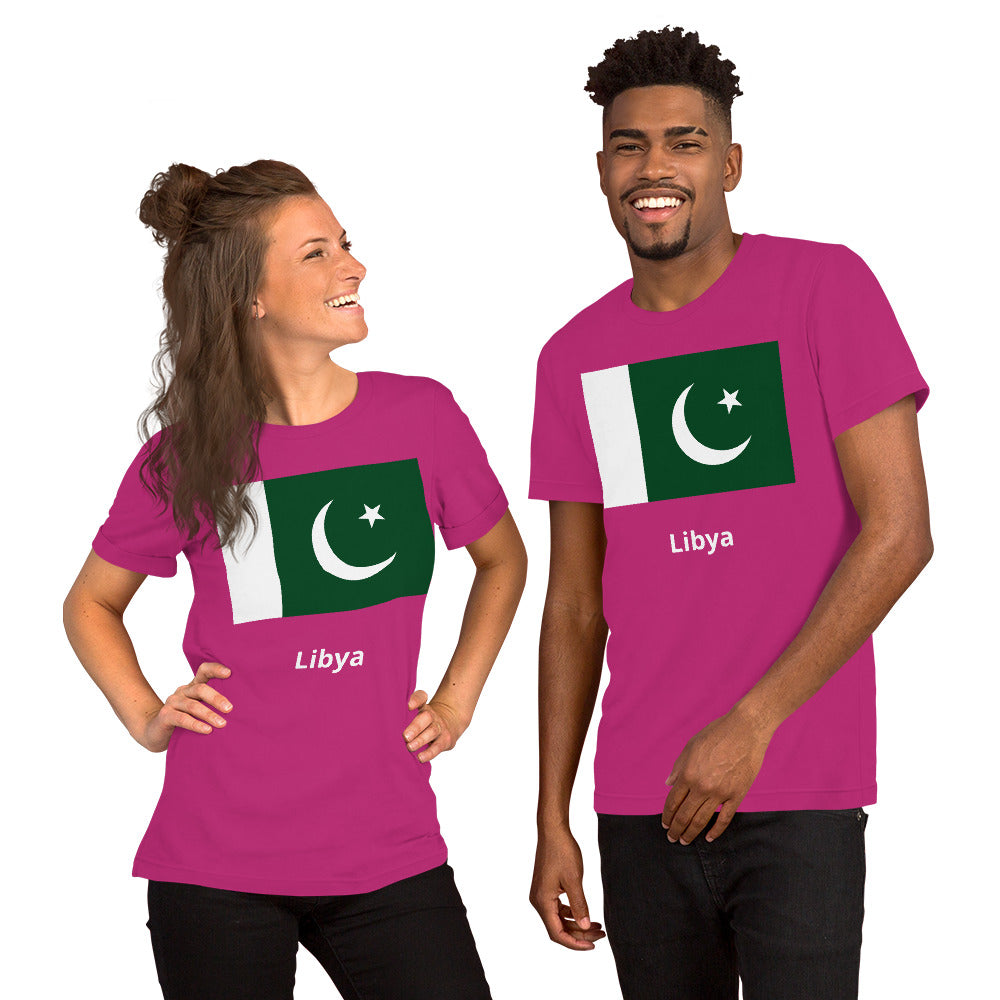 Libya flag Unisex t-shirt