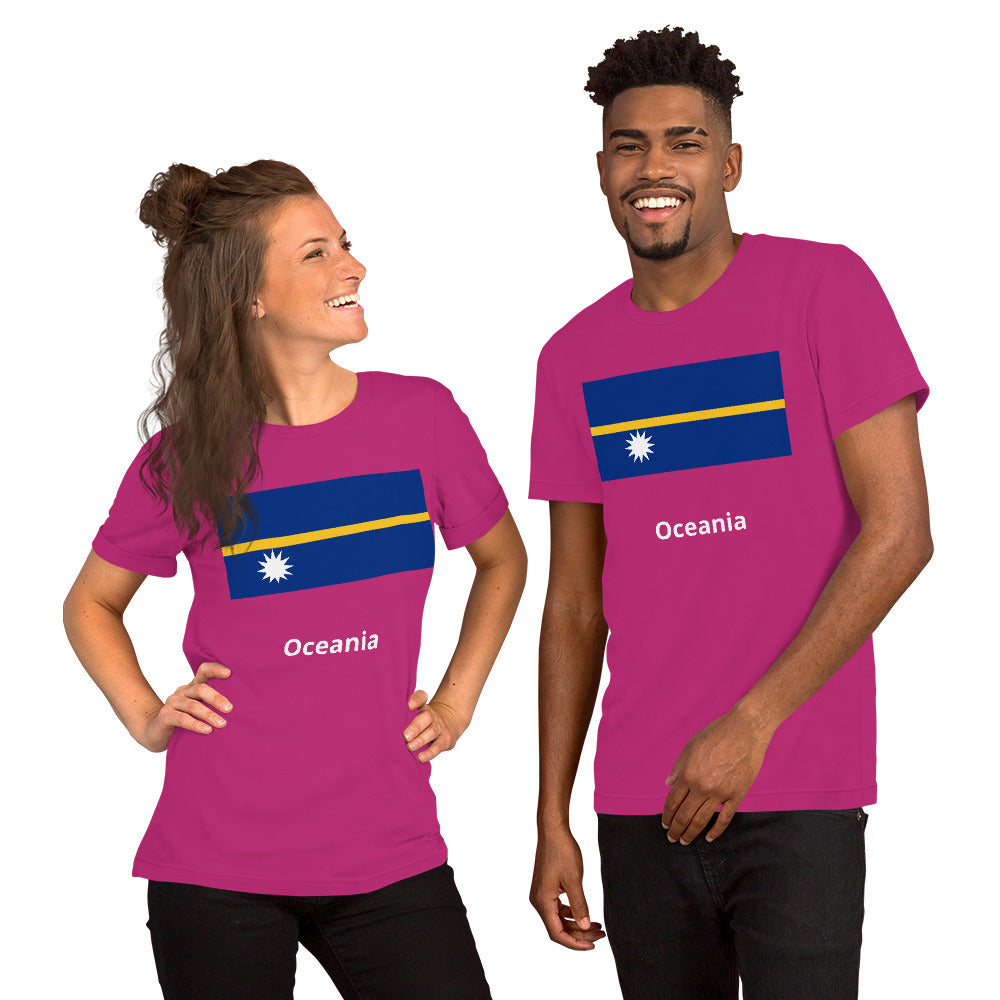 Oceania flag 2 Unisex t-shirt