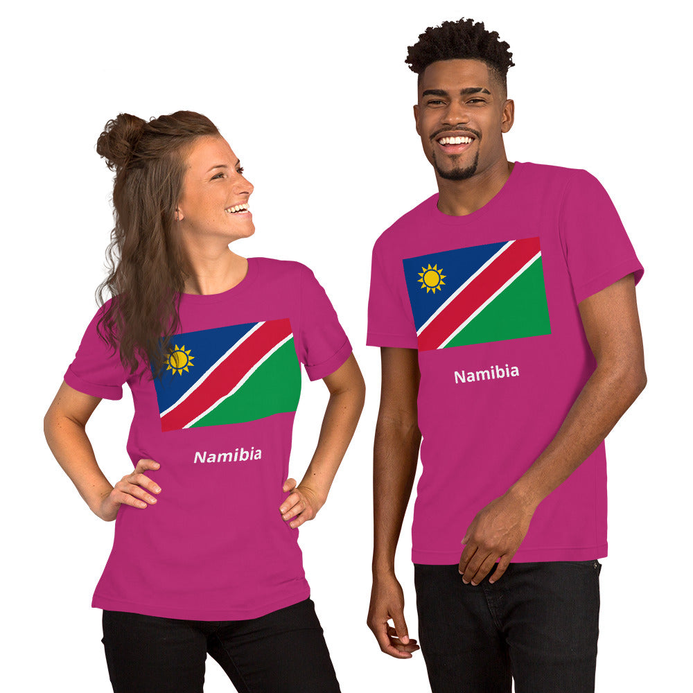 Namibia flag Unisex t-shirt