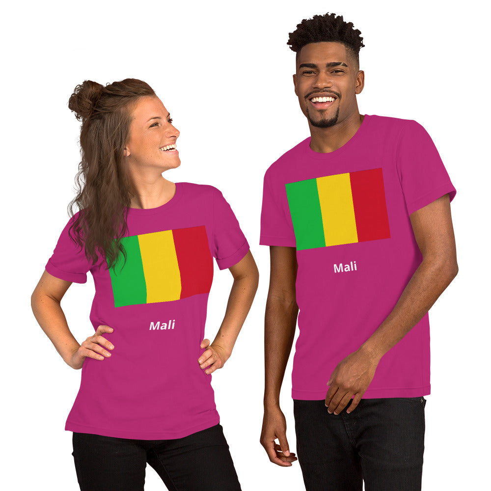 Mali flag Unisex t-shirt