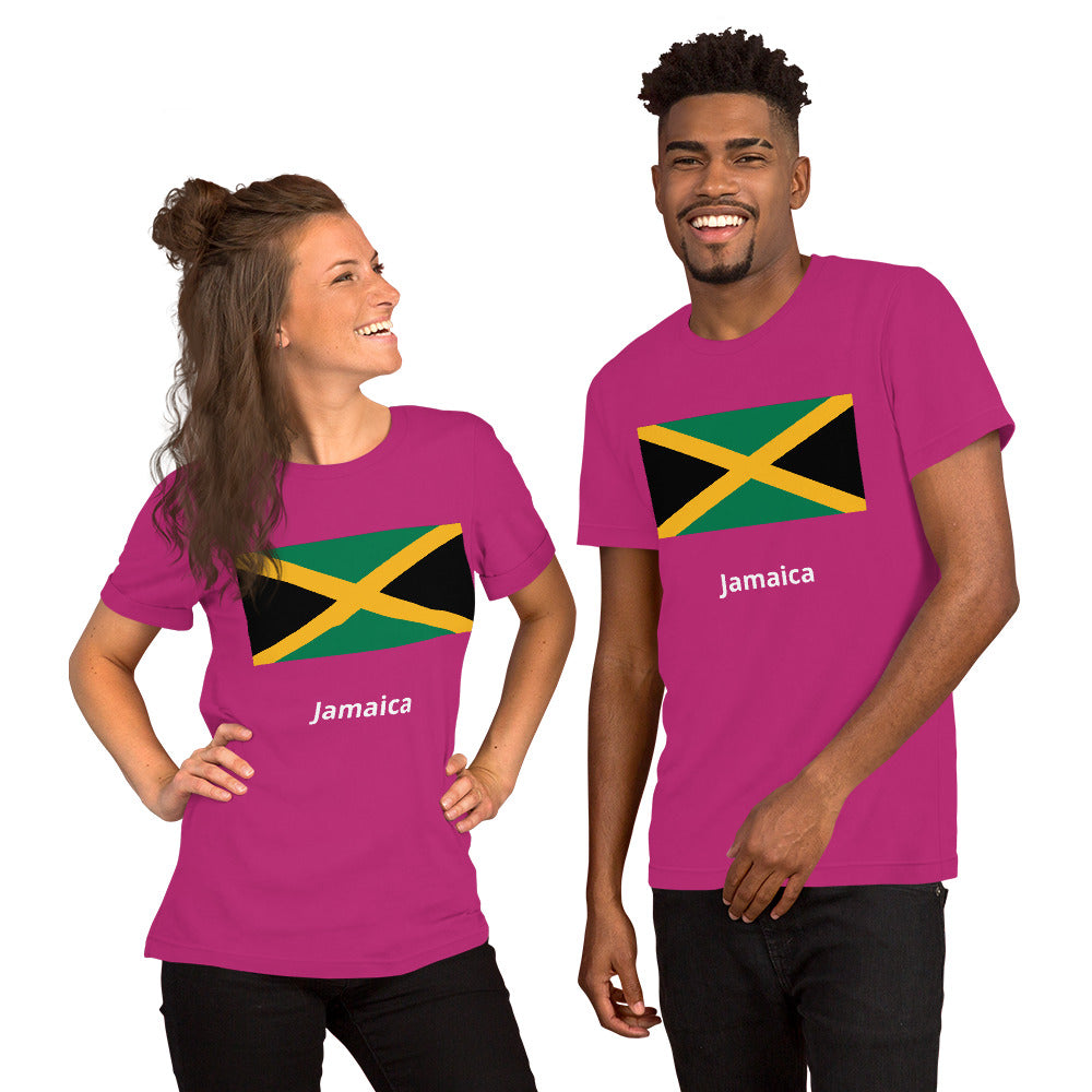 Jamaica flag Unisex t-shirt