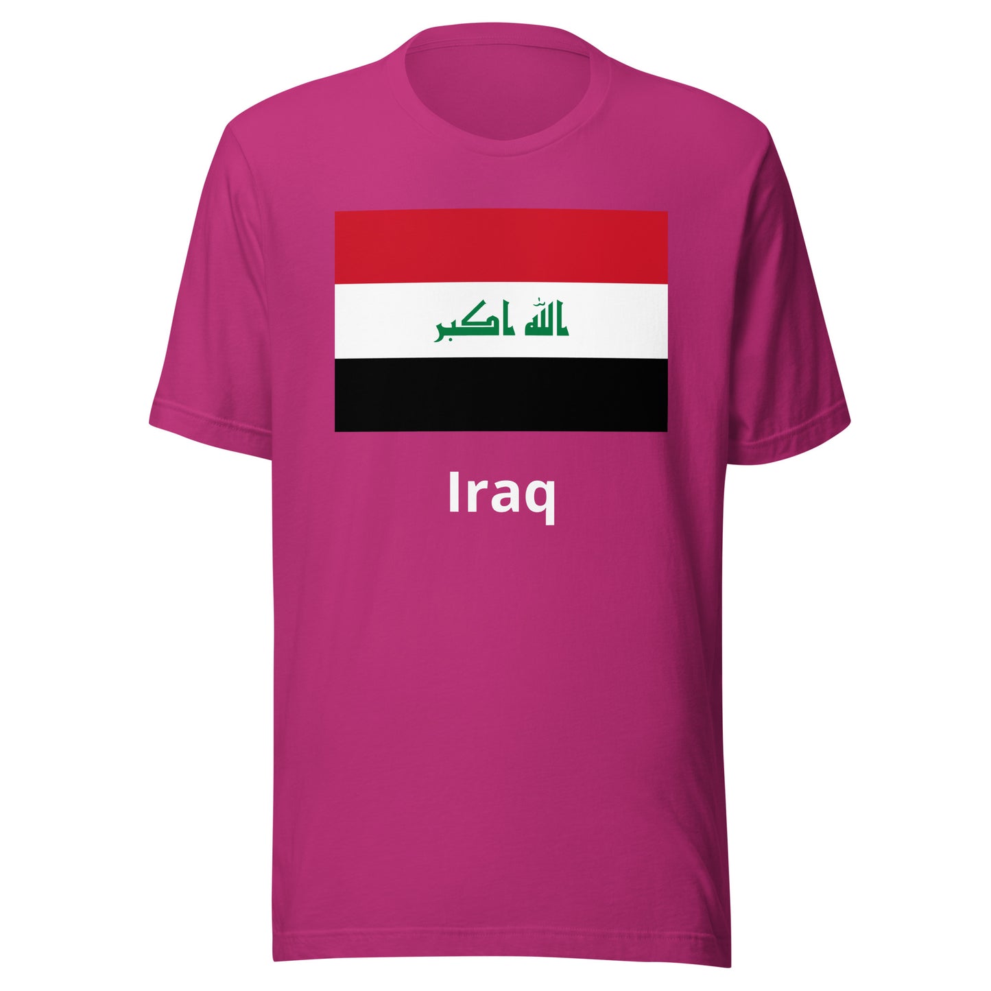 Iraq flag Unisex t-shirt