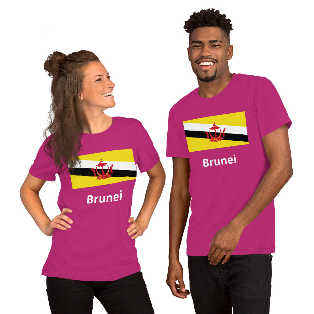 Brunei flag Unisex t-shirt