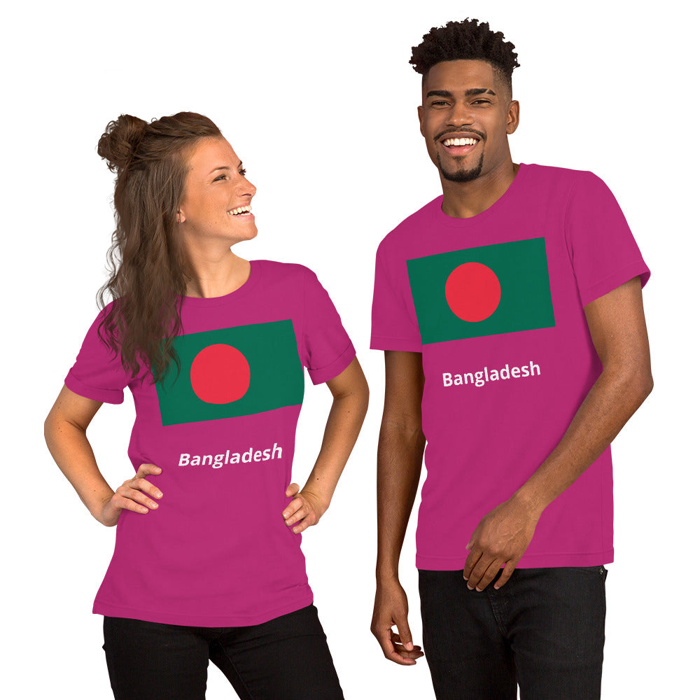 Bangladesh flag Unisex t-shirt