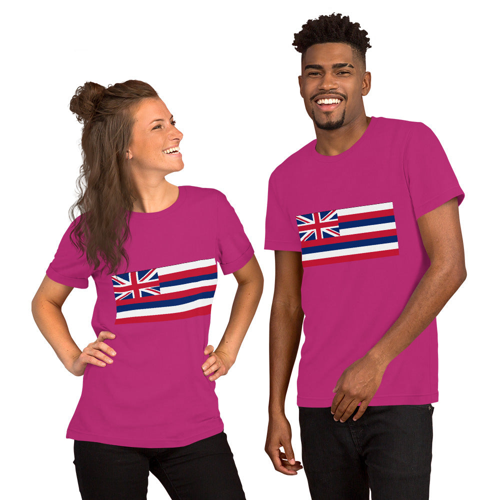 Hawaii flag Unisex t-shirt