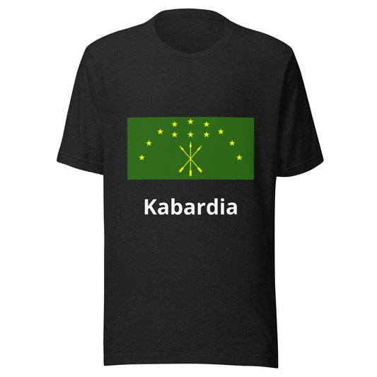 Kabardia flag Unisex t-shirt