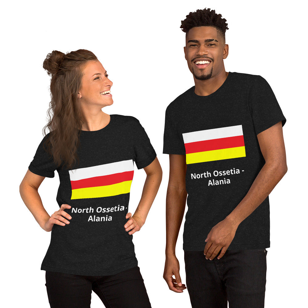 North Ossetia - Alania flag Unisex t-shirt