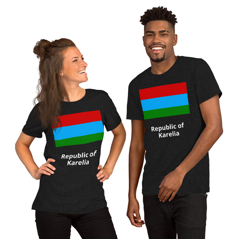 Republic of Karelia flag Unisex t-shirt