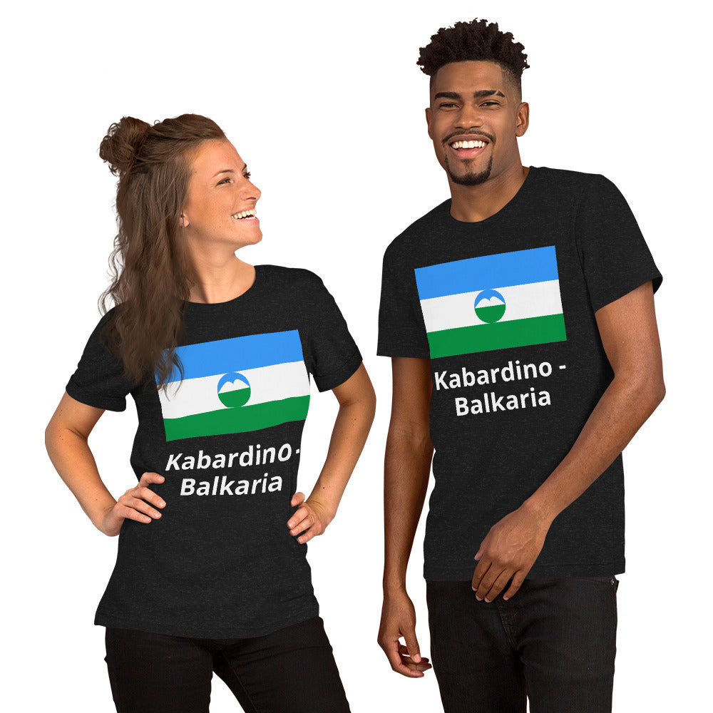 Kabardino - Balkaria flag Unisex t-shirt