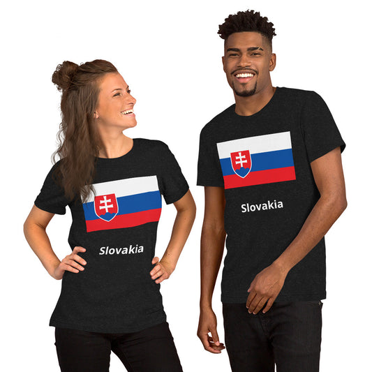 Slovakia flag Unisex t-shirt
