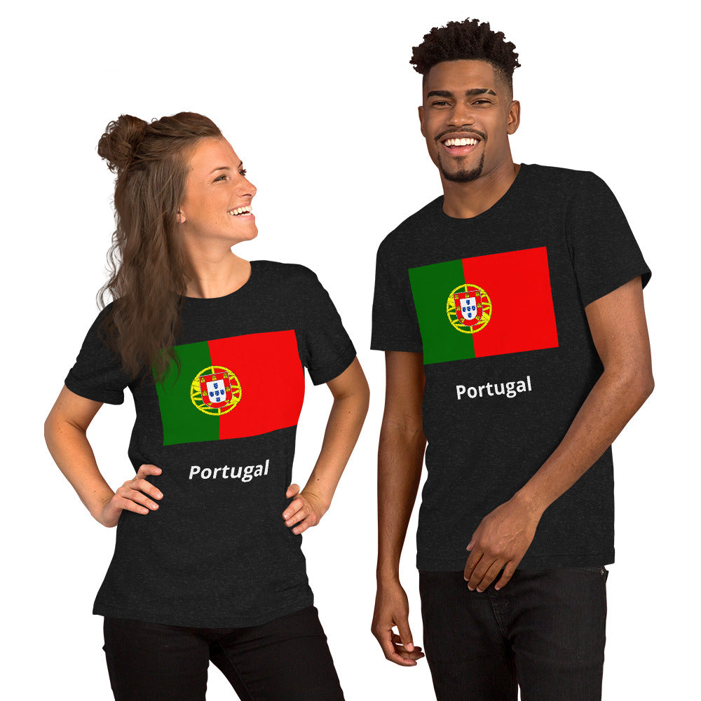 Portugal flag Unisex t-shirt