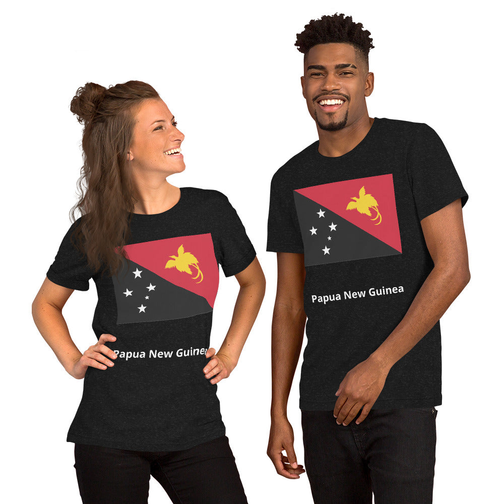 Papua New Guinea flag Unisex t-shirt