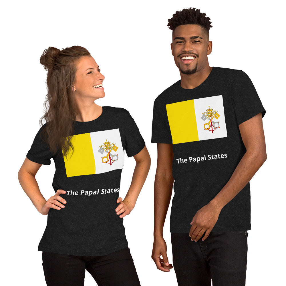 The Papal States, State of the Church flag Unisex t-shirt