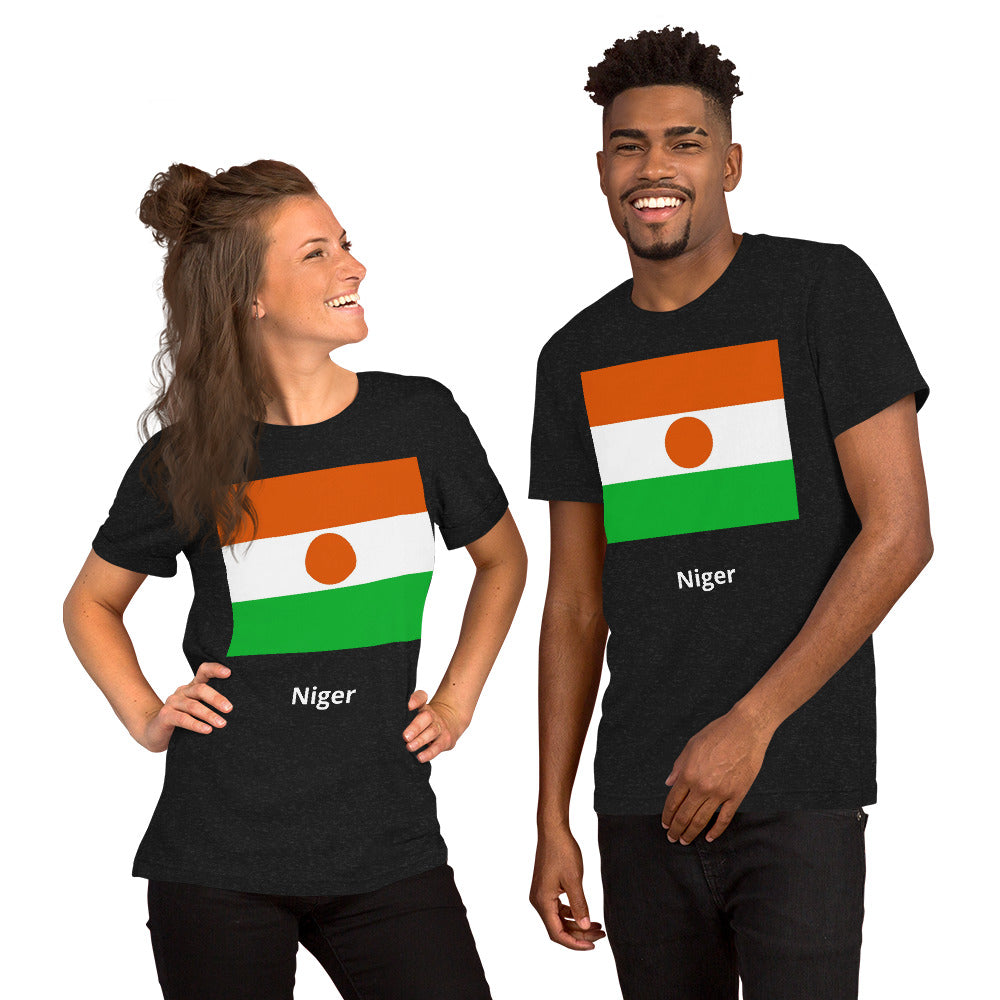 Niger flag Unisex t-shirt