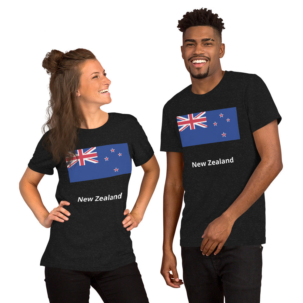 New Zealand flag Unisex t-shirt