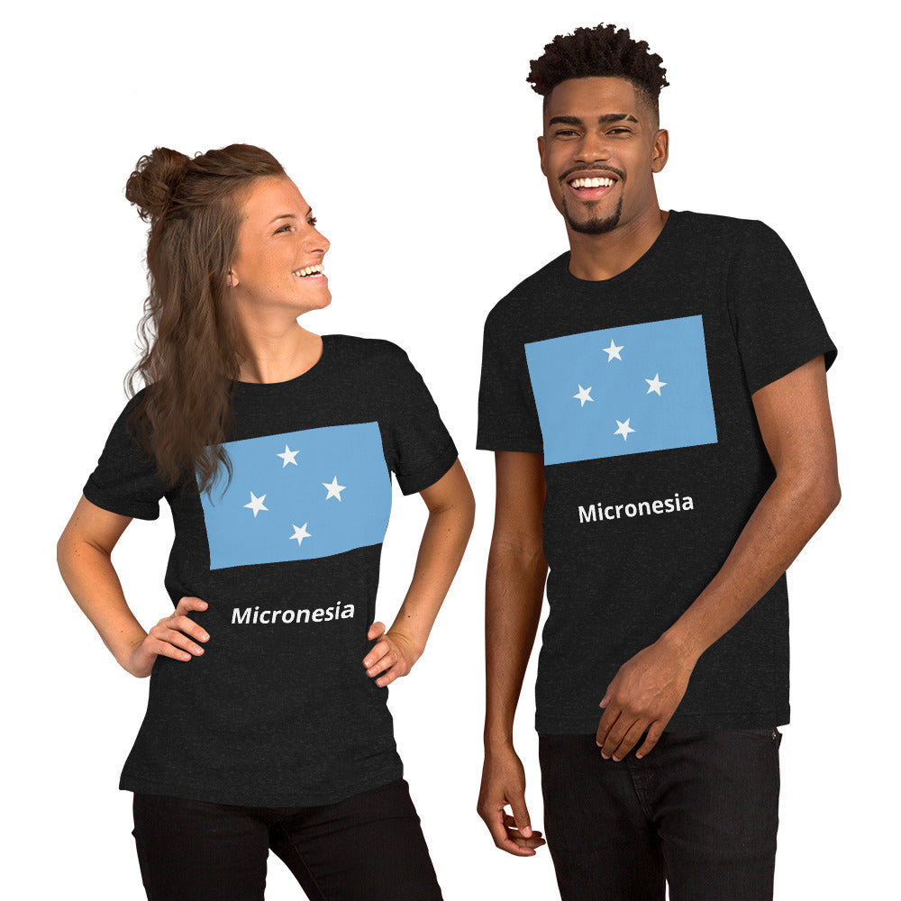 Micronesia flag Unisex t-shirt