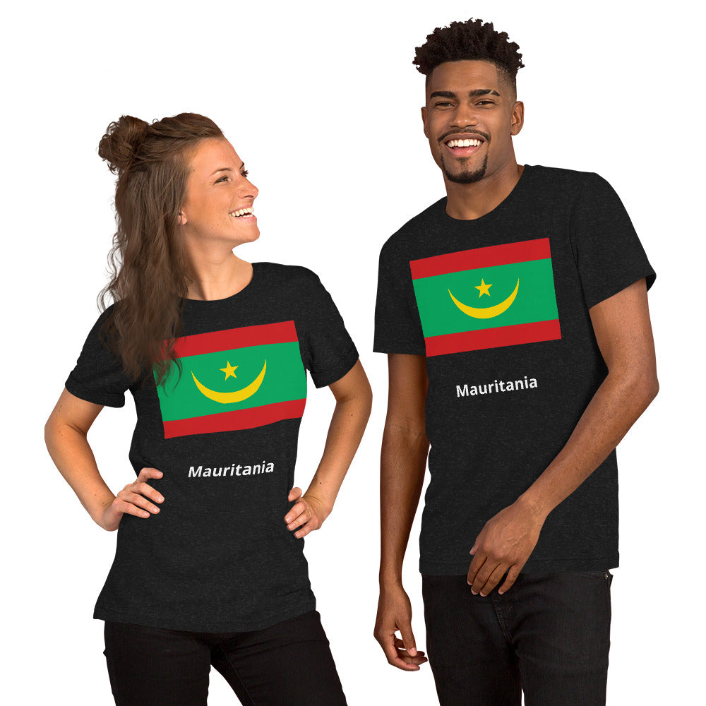 Mauritania flag Unisex t-shirt