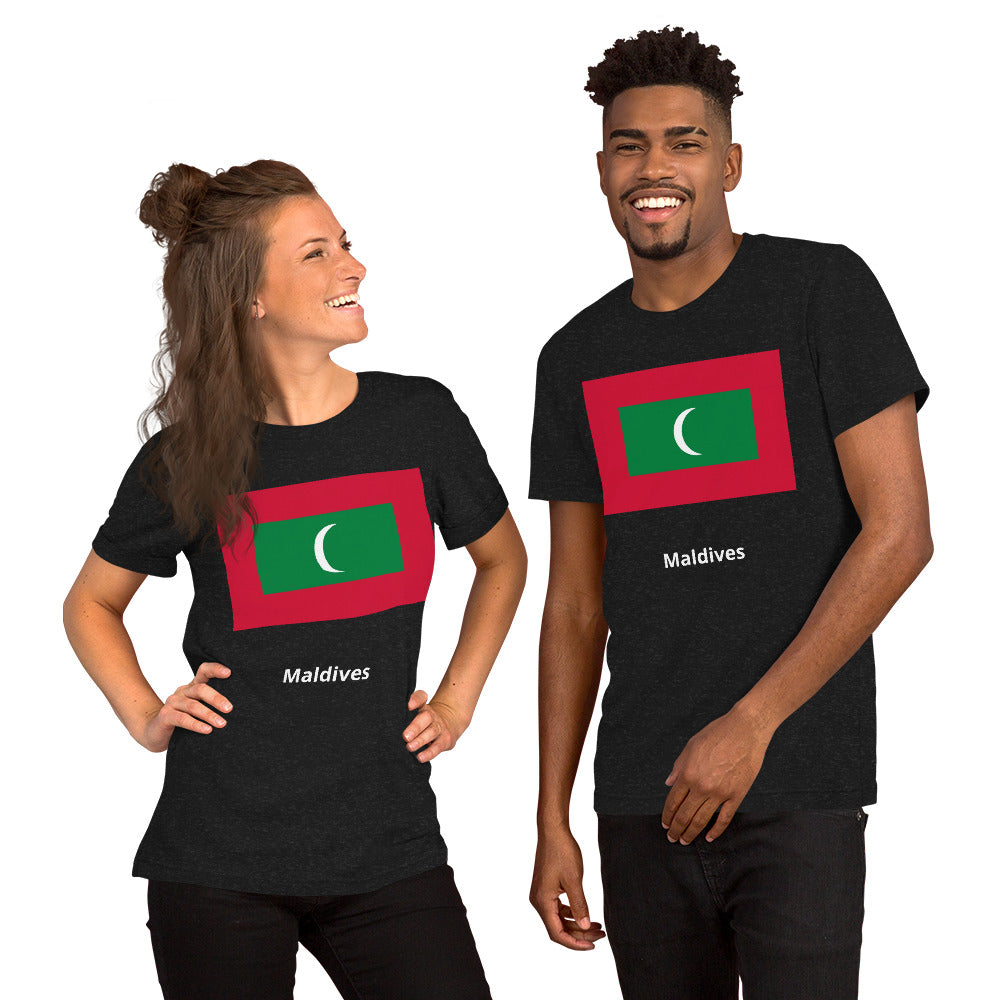 Maldives flag Unisex t-shirt