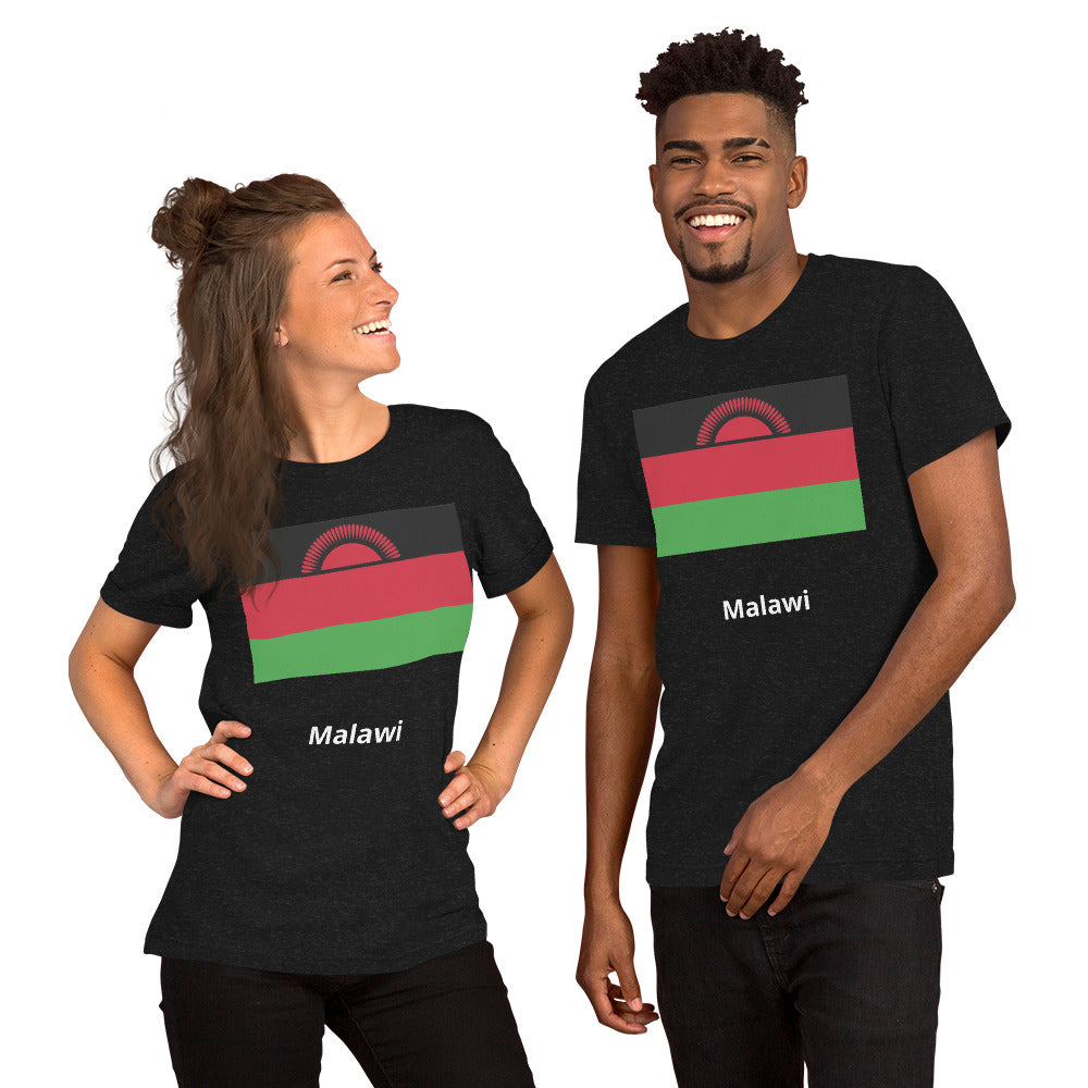 Malawi flag Unisex t-shirt