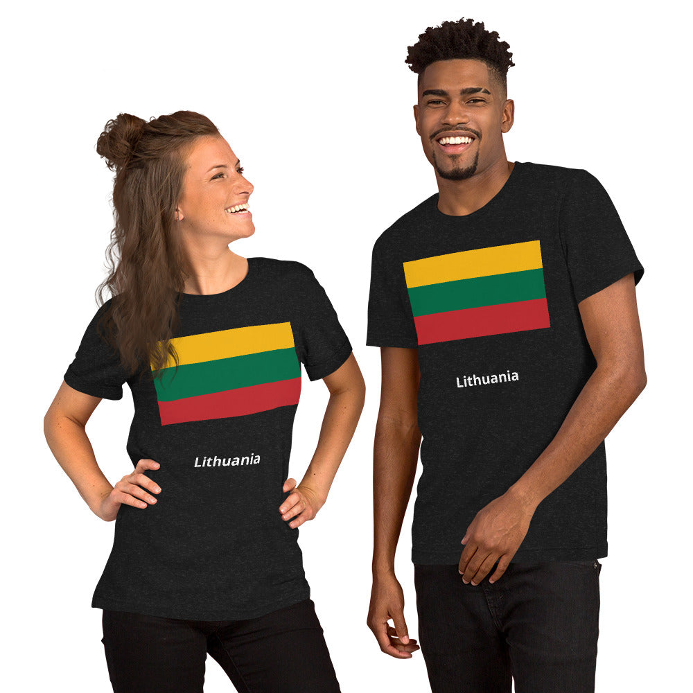 Lithuania flag Unisex t-shirt