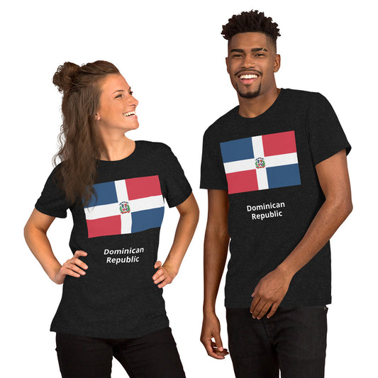 Dominican Republic flag Unisex t-shirt