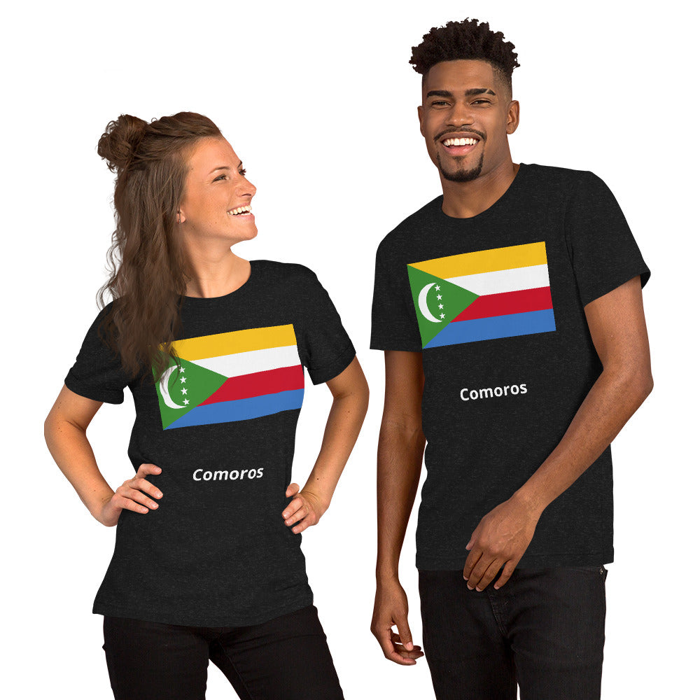 Comoros flag Unisex t-shirt