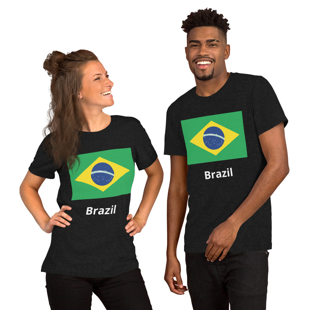 Brazil flag Unisex t-shirt